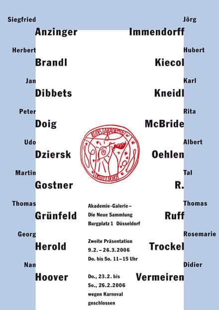 Ausstellungsplakat: